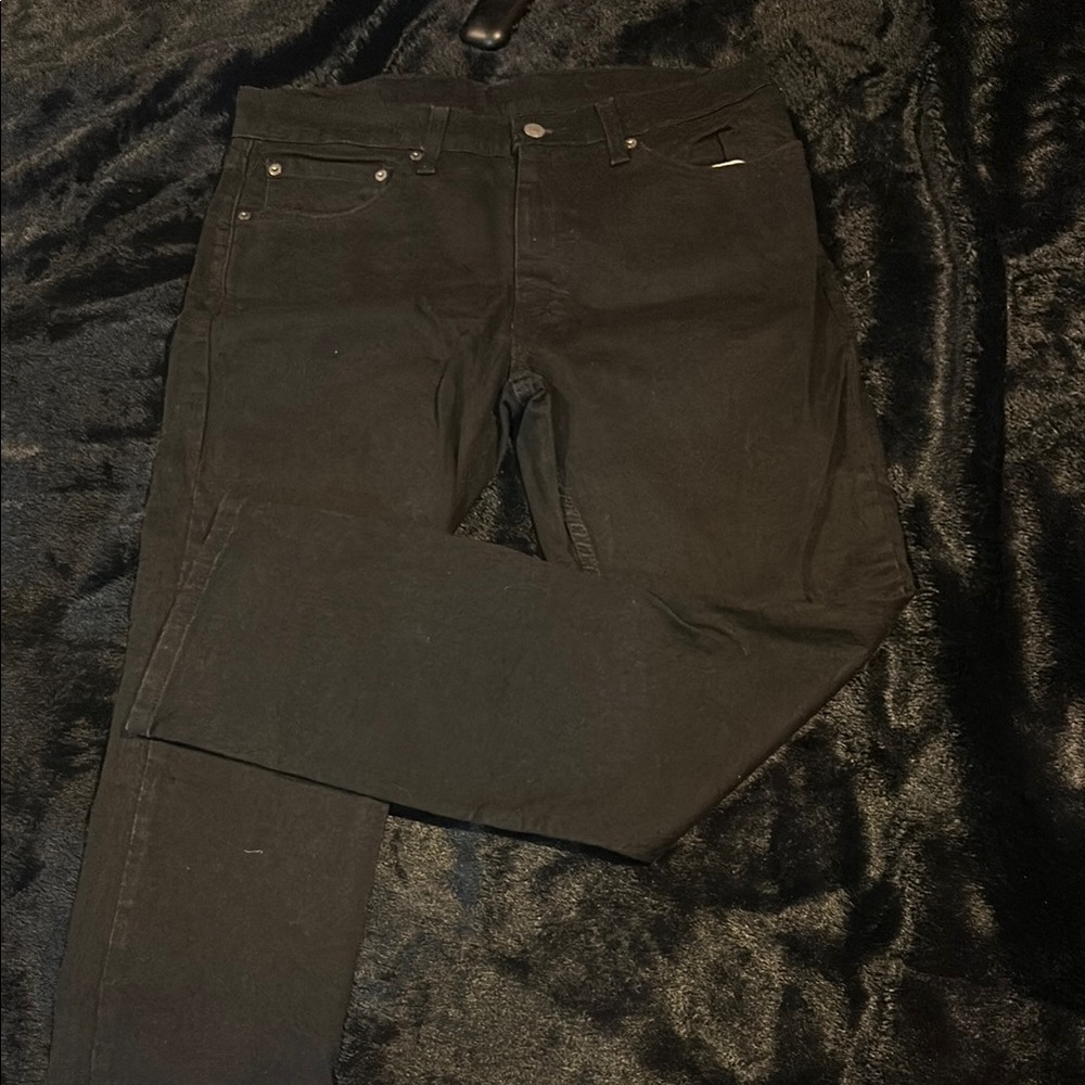 Levi's Men's Straight Jeans - Black